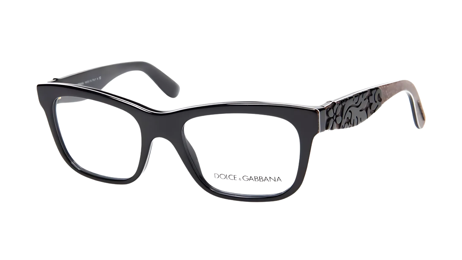 Dolce & Gabbana DG 3239-F - Top Black/Texture Tissue