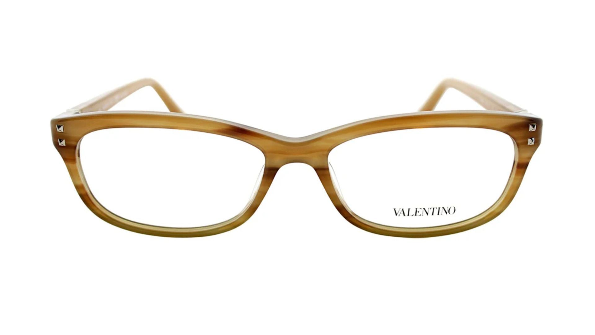 Valentino V2649 - Striped Brown Khaki