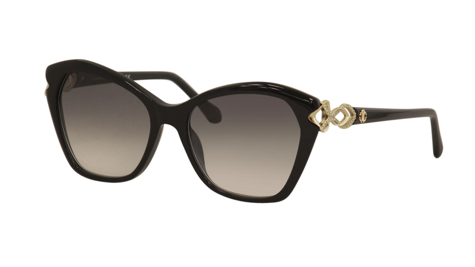 Roberto Cavalli MINIATO 1077 - Shiny Black-light Gold
