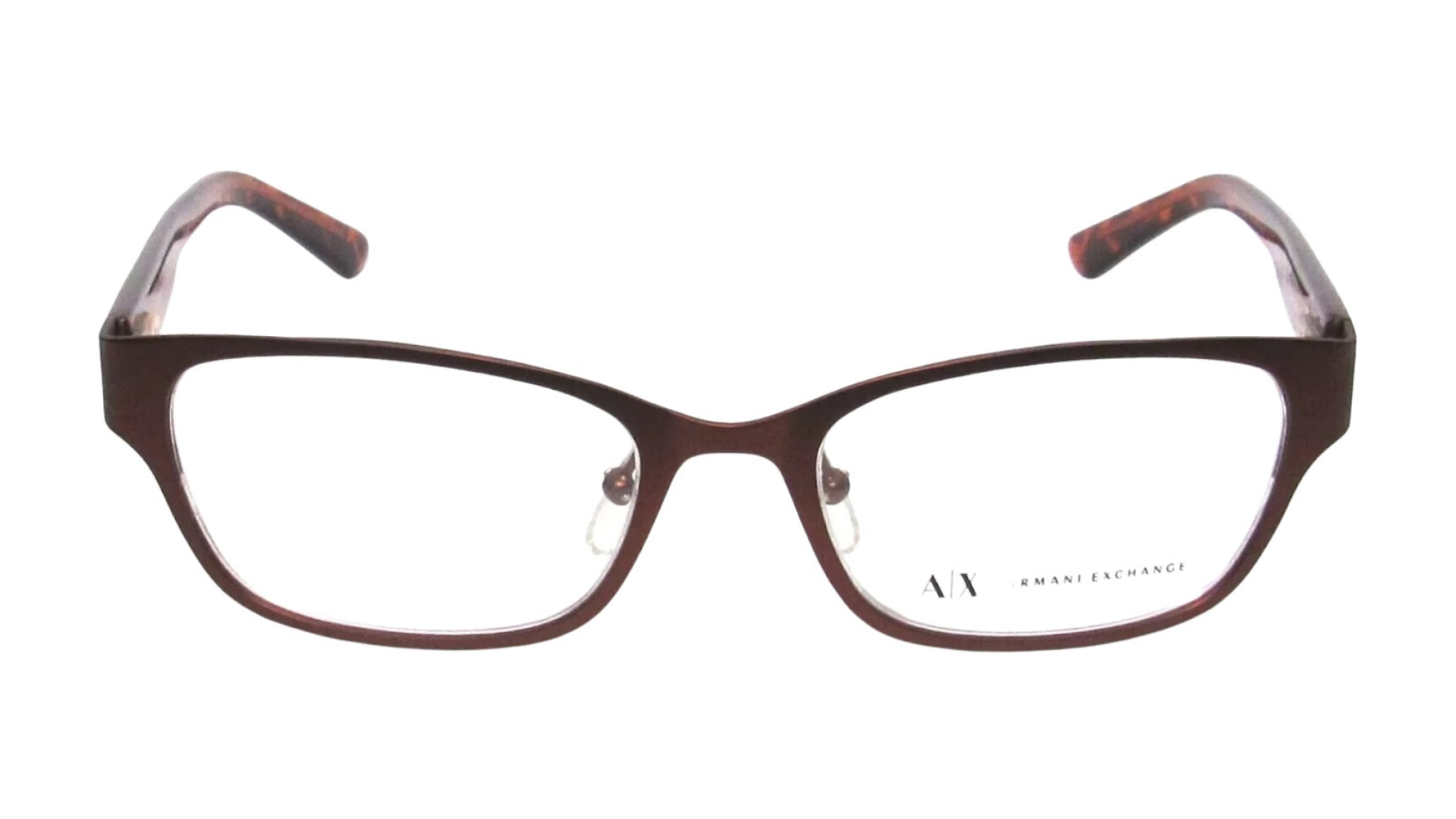Armani Exchange AX 1013 - Satin Brown/Orange Tort