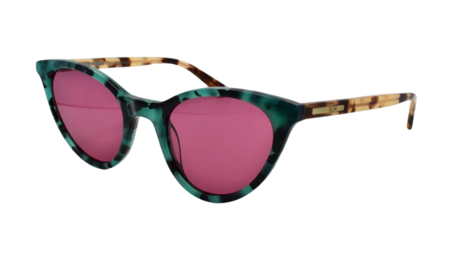 McQ by Alexander McQueen MQ0122S - Green Havana