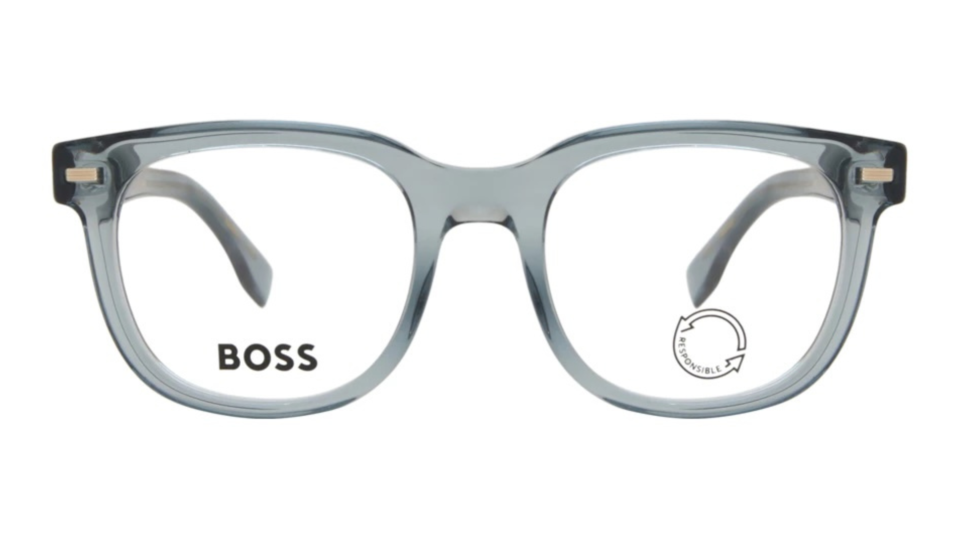 BOSS BOSS 1444/N - Transparent Teal Blue