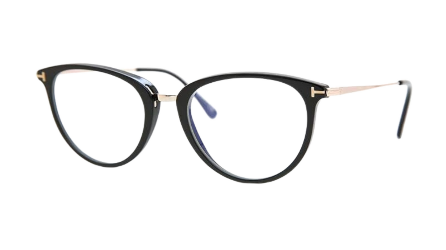 Tom Ford FT5640-B - Shiny Black & Rose Gold