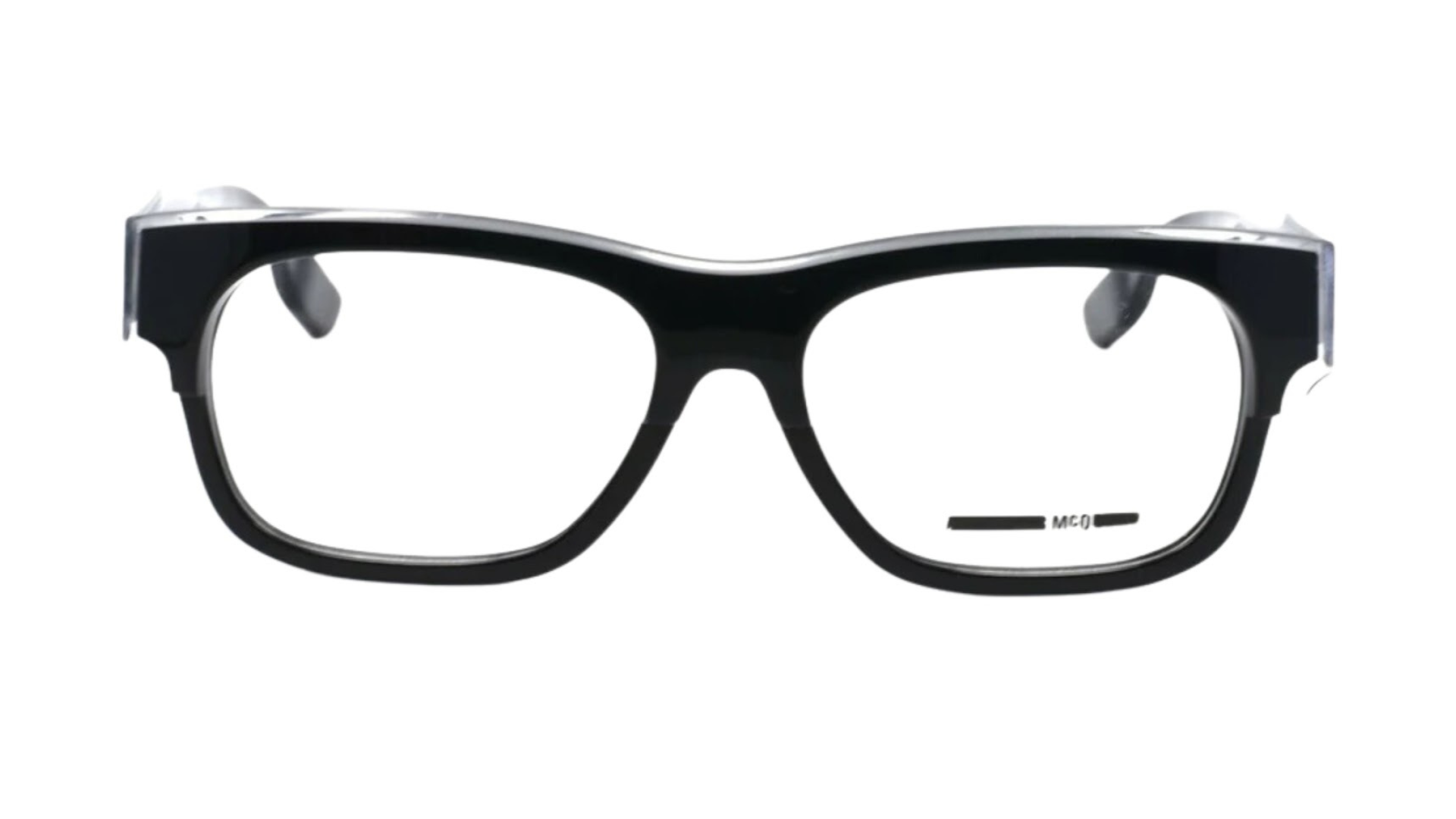 McQ by Alexander McQueen MQ0027O - Crystal With Crystal Temples