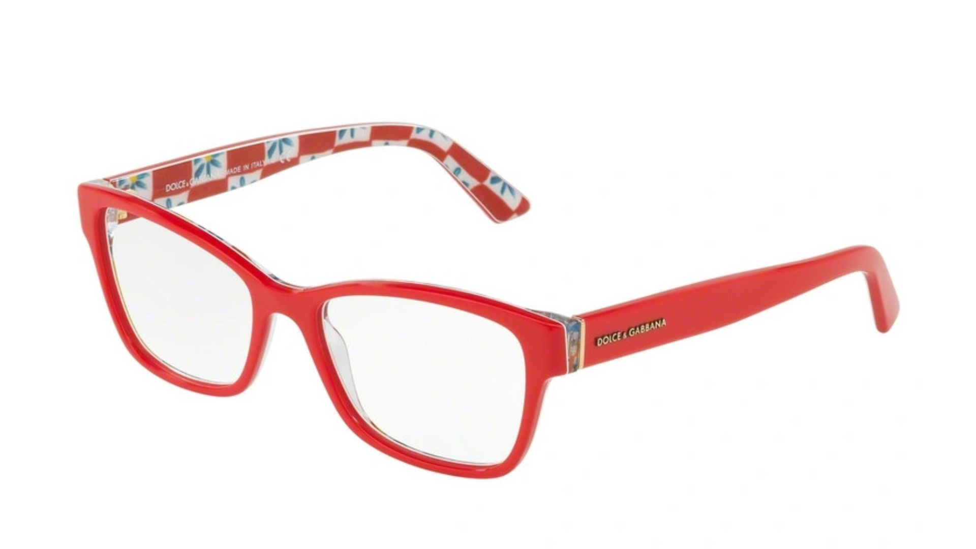 Dolce & Gabbana DG 3274 - Red on Mambo Print