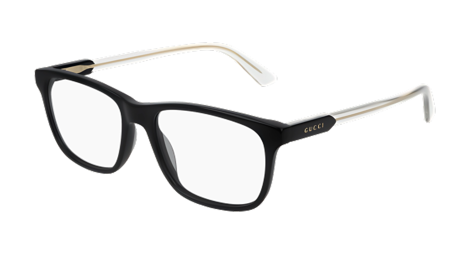 Gucci GG0490O - Black/Clear