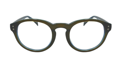 MIKLI by MIKLI ML1228 - Brown & Blue