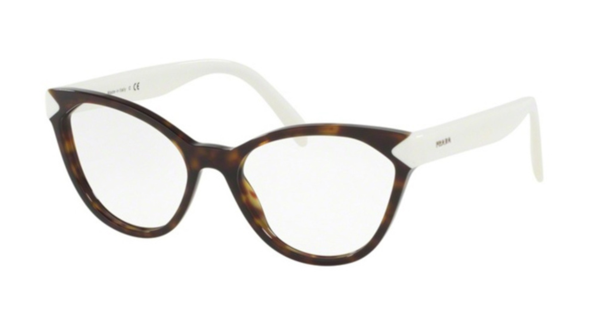 Prada PR 02T - Havana White