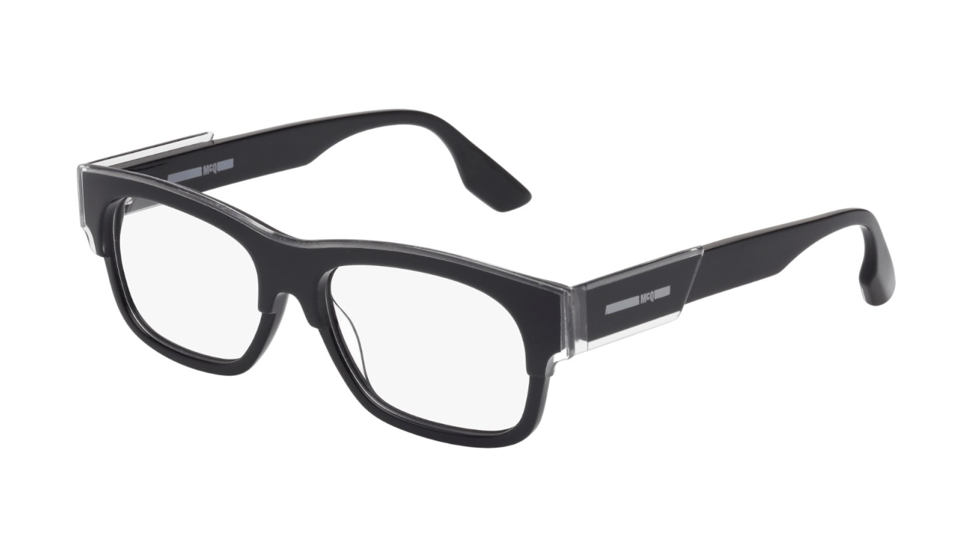 McQ by Alexander McQueen MQ0027O - Crystal With Crystal Temples