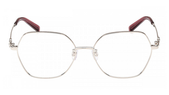 Bally BY5066-H - Shiny Palladium/Transparent Deco Rose
