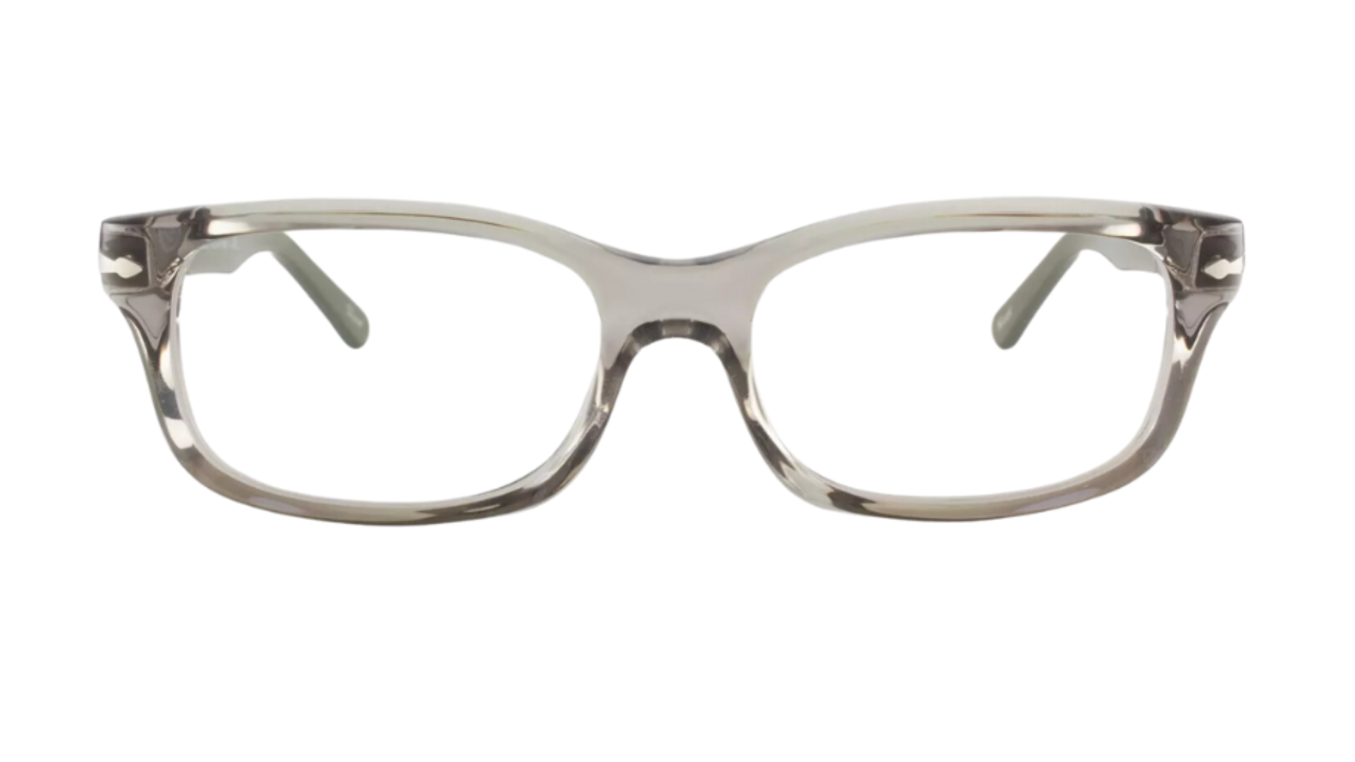 Persol 2894-V - Translucent Gray Olive Silver