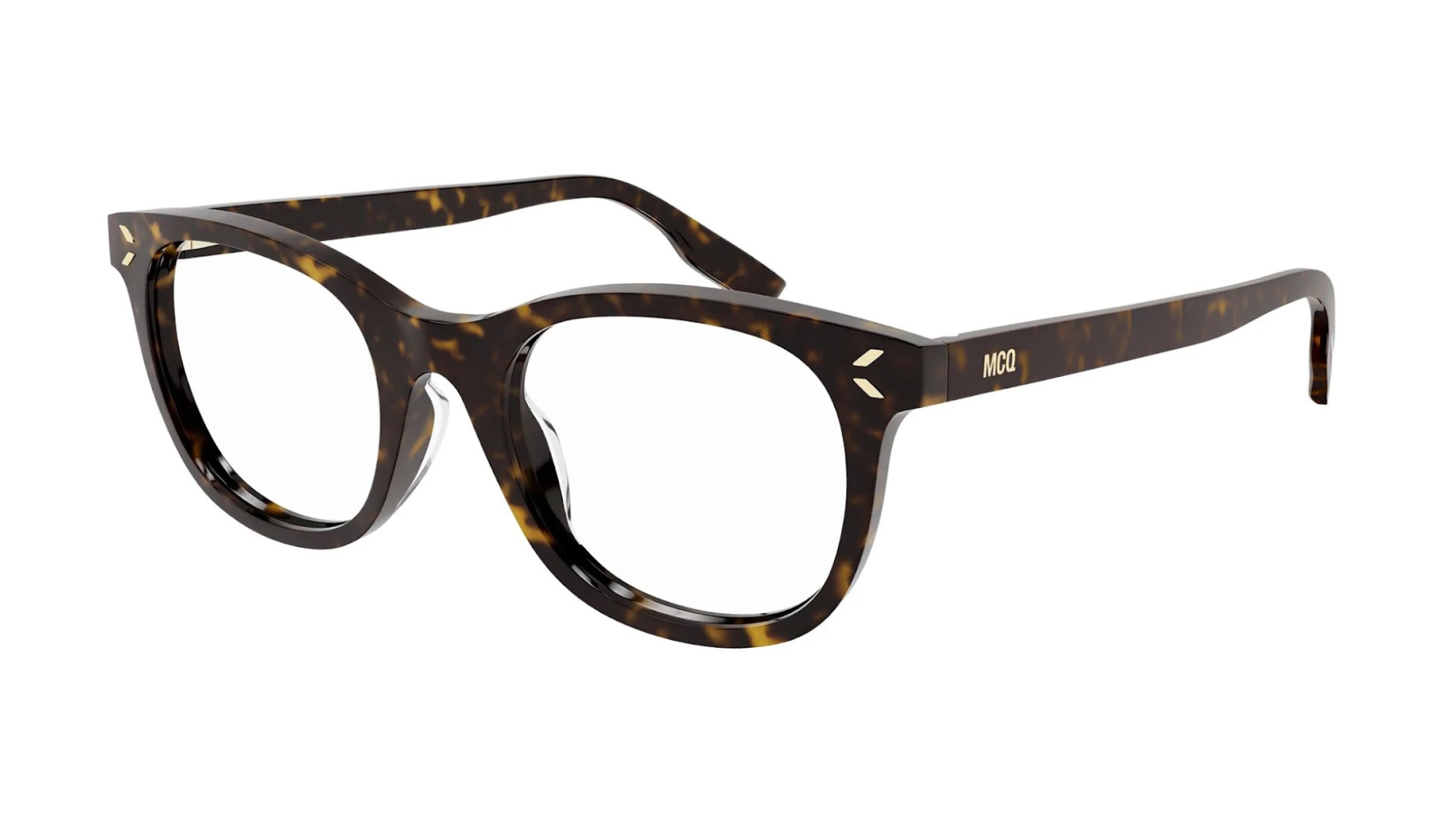 McQ by Alexander McQueen MQ 0032O - Shiny Dark Havana