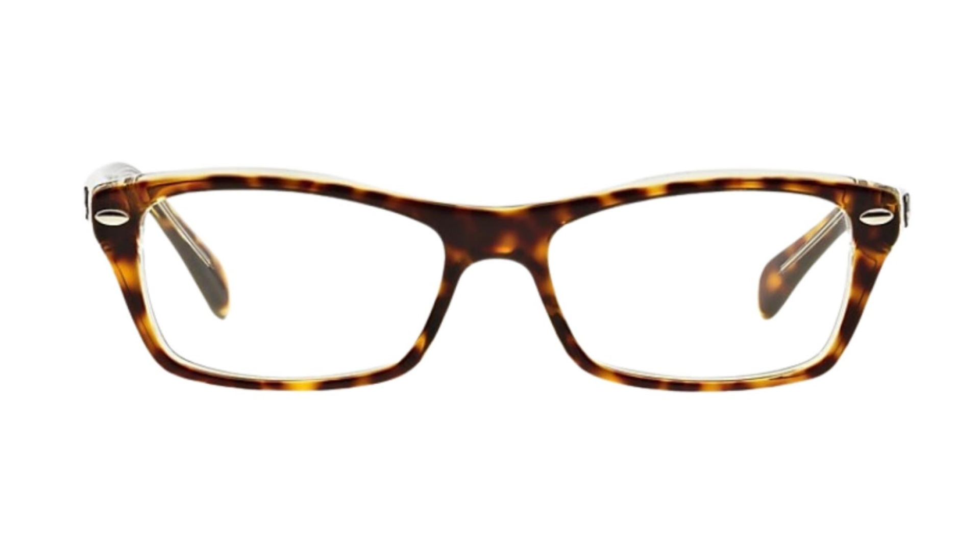 Ray-Ban Jr RB1550 - Polished Dark Havana On Transparent