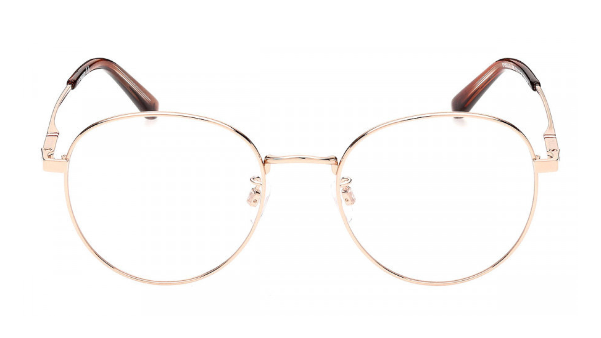 Bally BY5062-D - Shiny Rose Gold/Melange Brown Honey