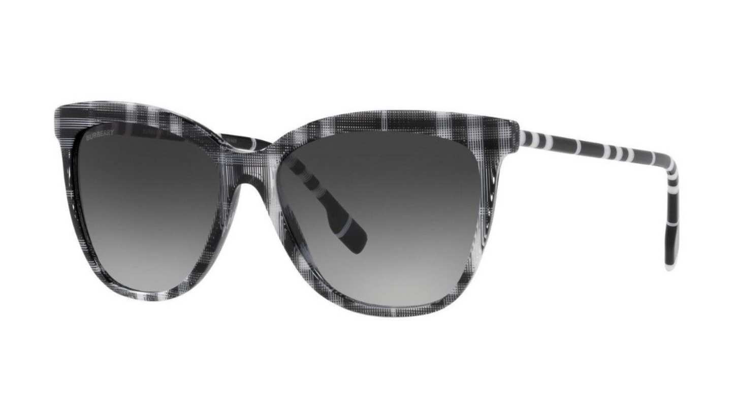 Burberry BE4308 - Black & White Check