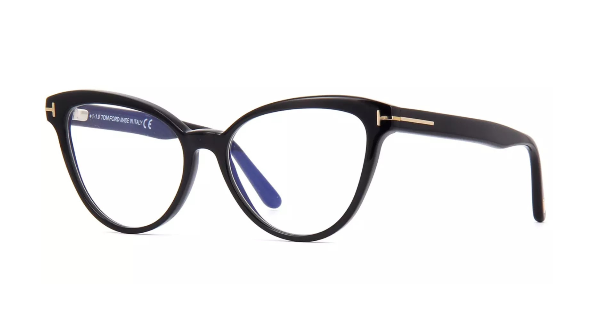 Tom Ford FT5639-B - Shiny Black/Light Gold