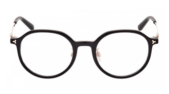 Bally BY5071-H - Bilayer Shiny Black & Matte Light Ruthenium / Black