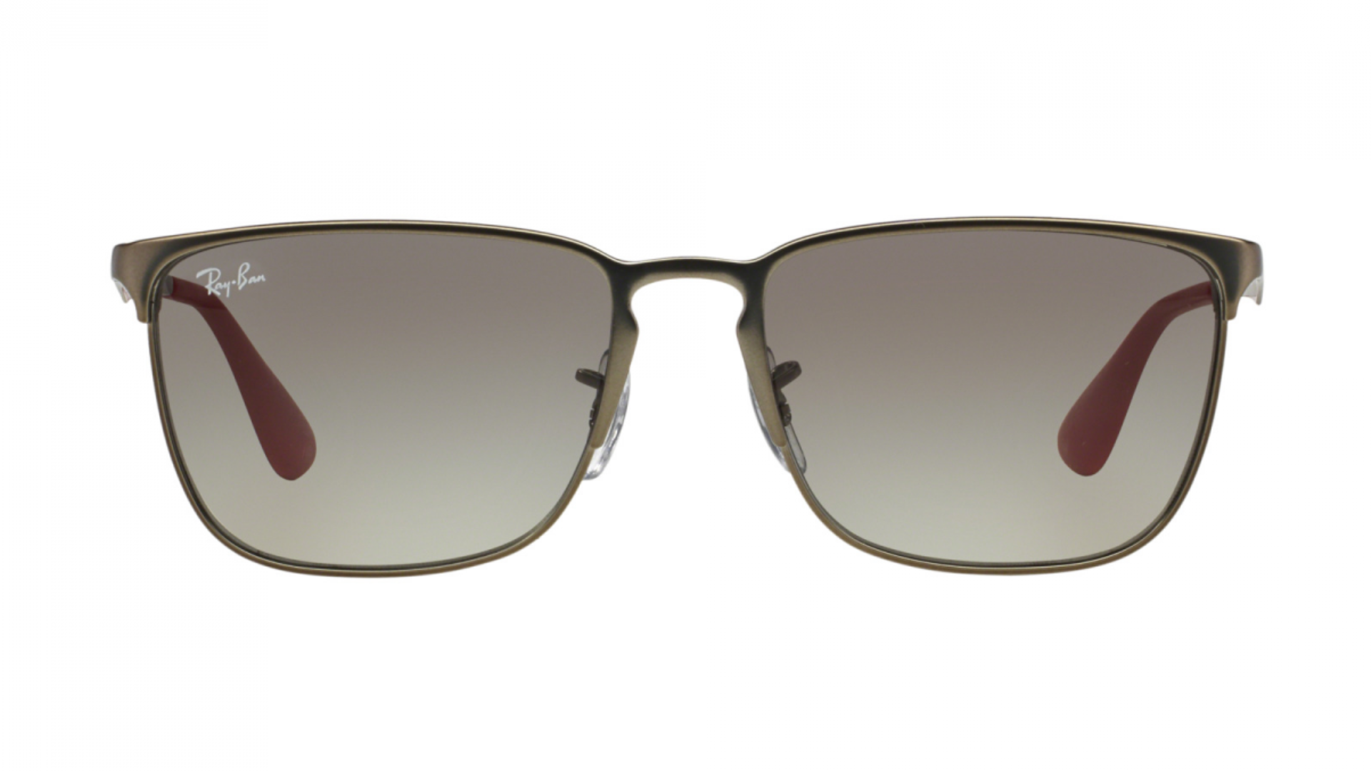 Ray-Ban RB3508 - Matte Gunmetal With Pink/red Earsocks