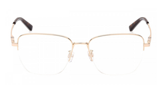 Bally BY5064-H - Shiny Pale Gold/Classic Dark Havana