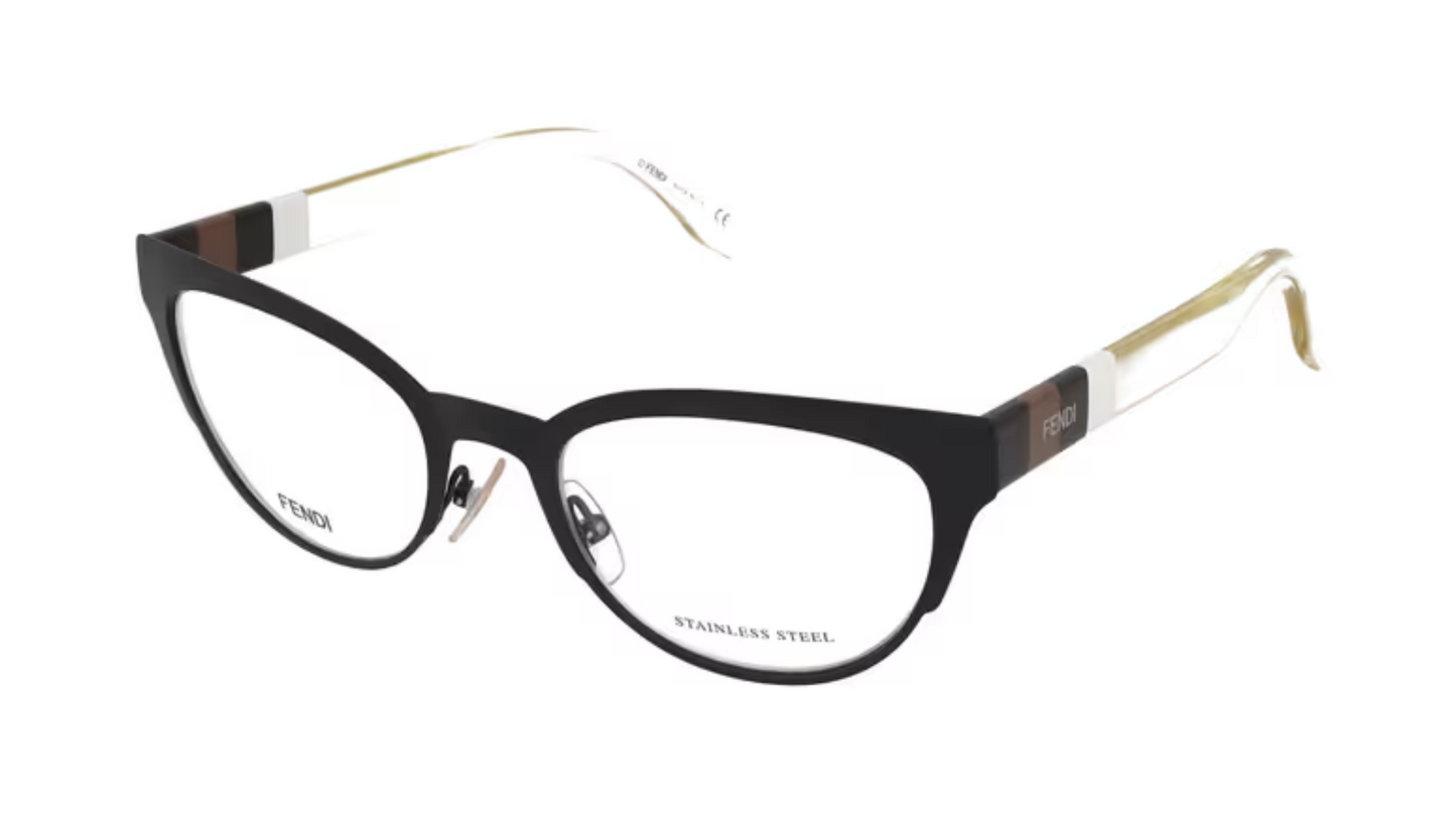 Fendi FF 0081 - Black / Crystal