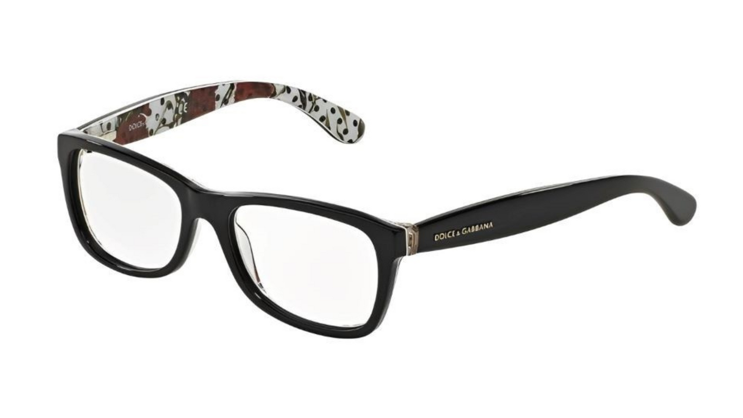 Dolce & Gabbana DG3231 - Black With White With Black Pois
