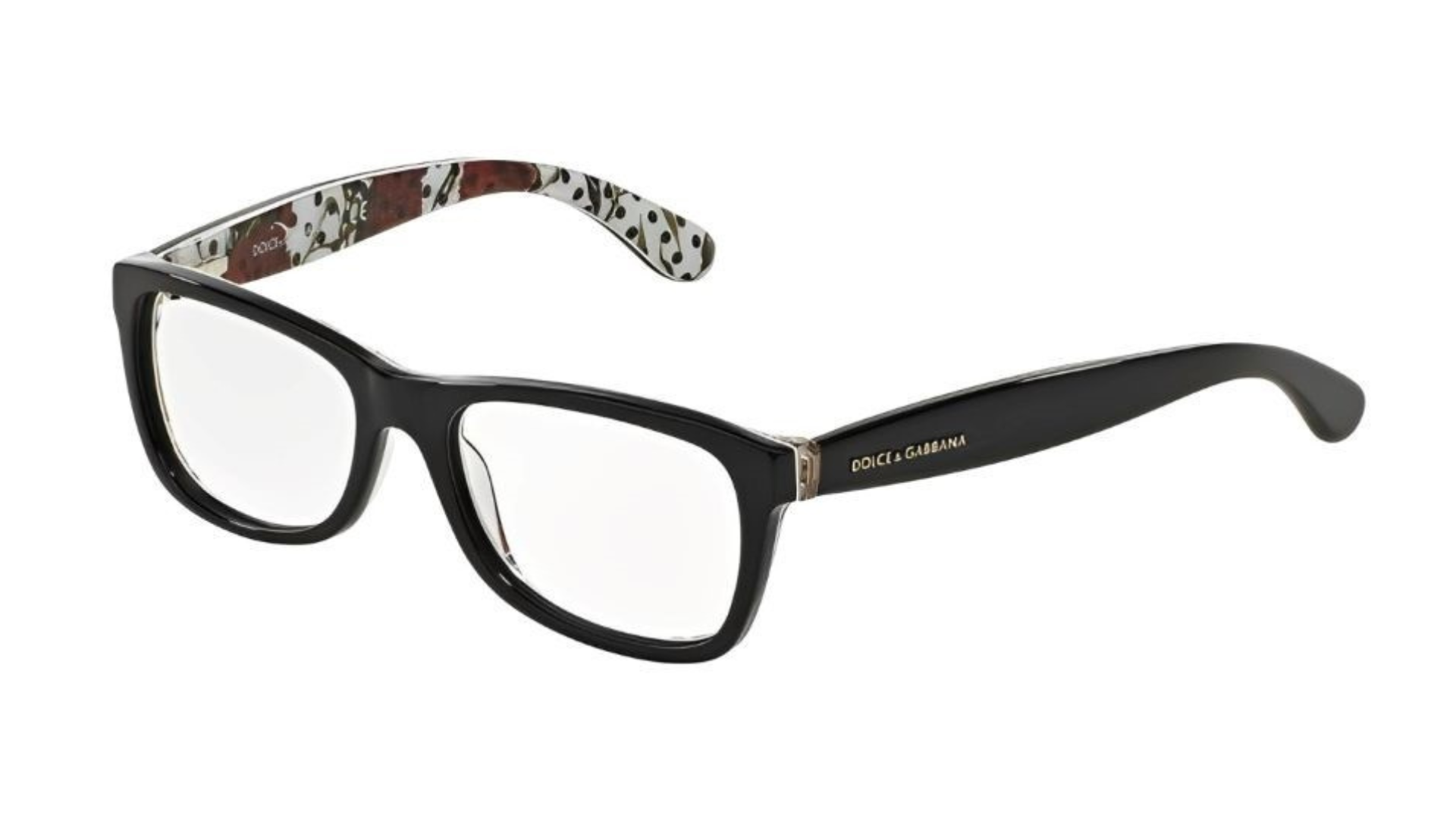 Dolce & Gabbana DG3231 - Black With White With Black Pois