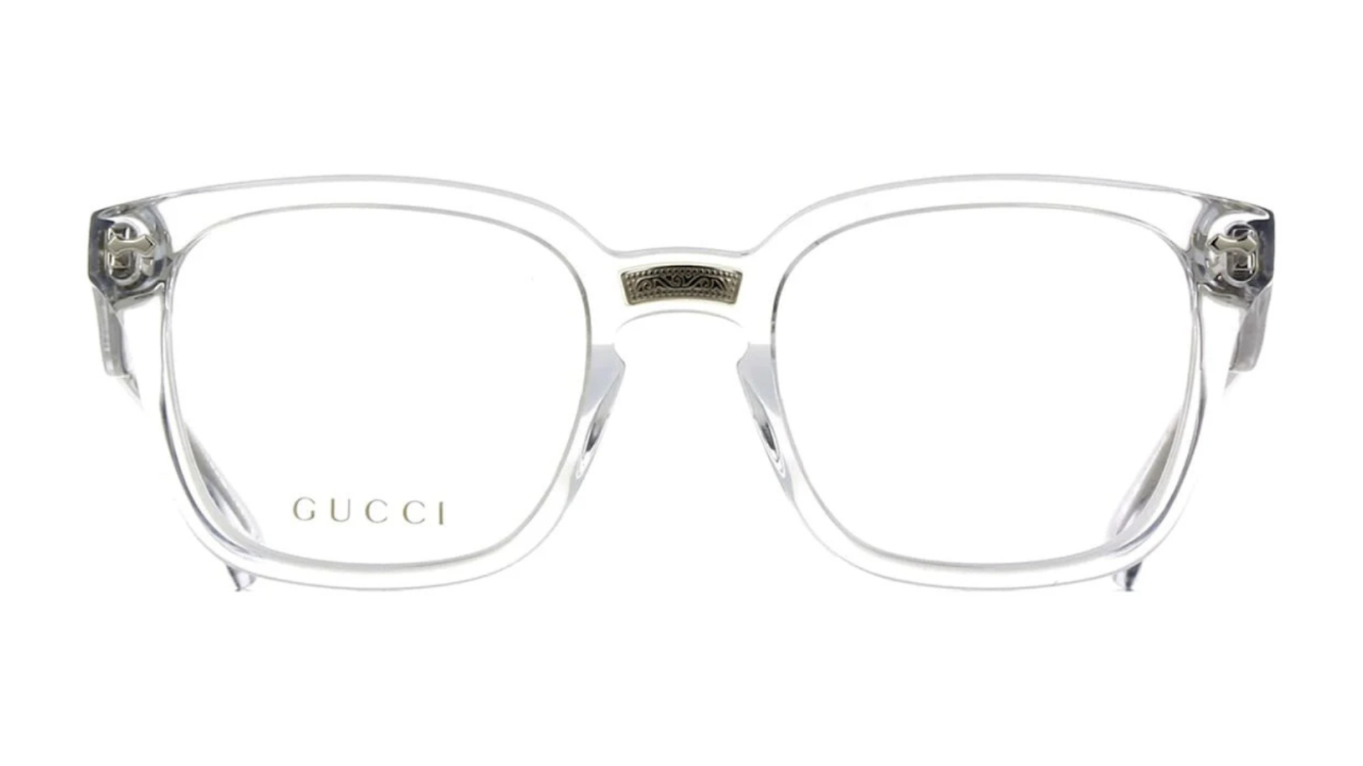 Gucci GG0184O - Clear Silver