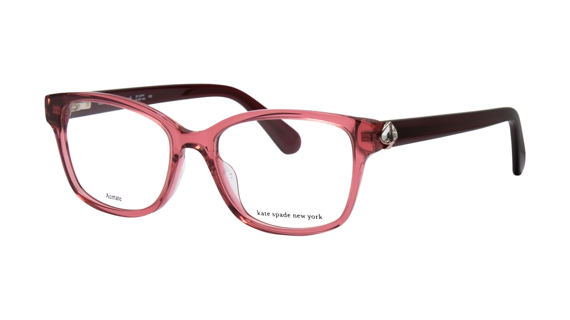 Kate Spade REILLY/G - Transparent Burgundy