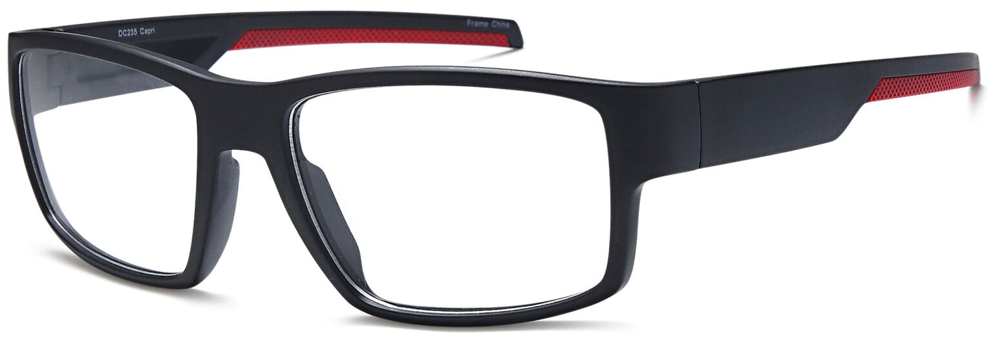 Di Caprio DC235 - BLACK RED