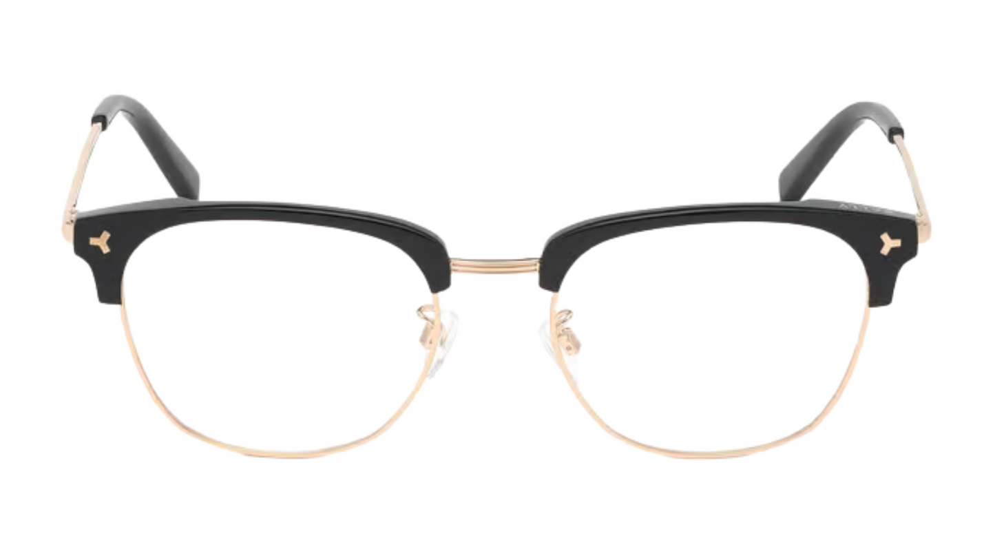Bally BY5007-D - Shiny Rose Gold Rims