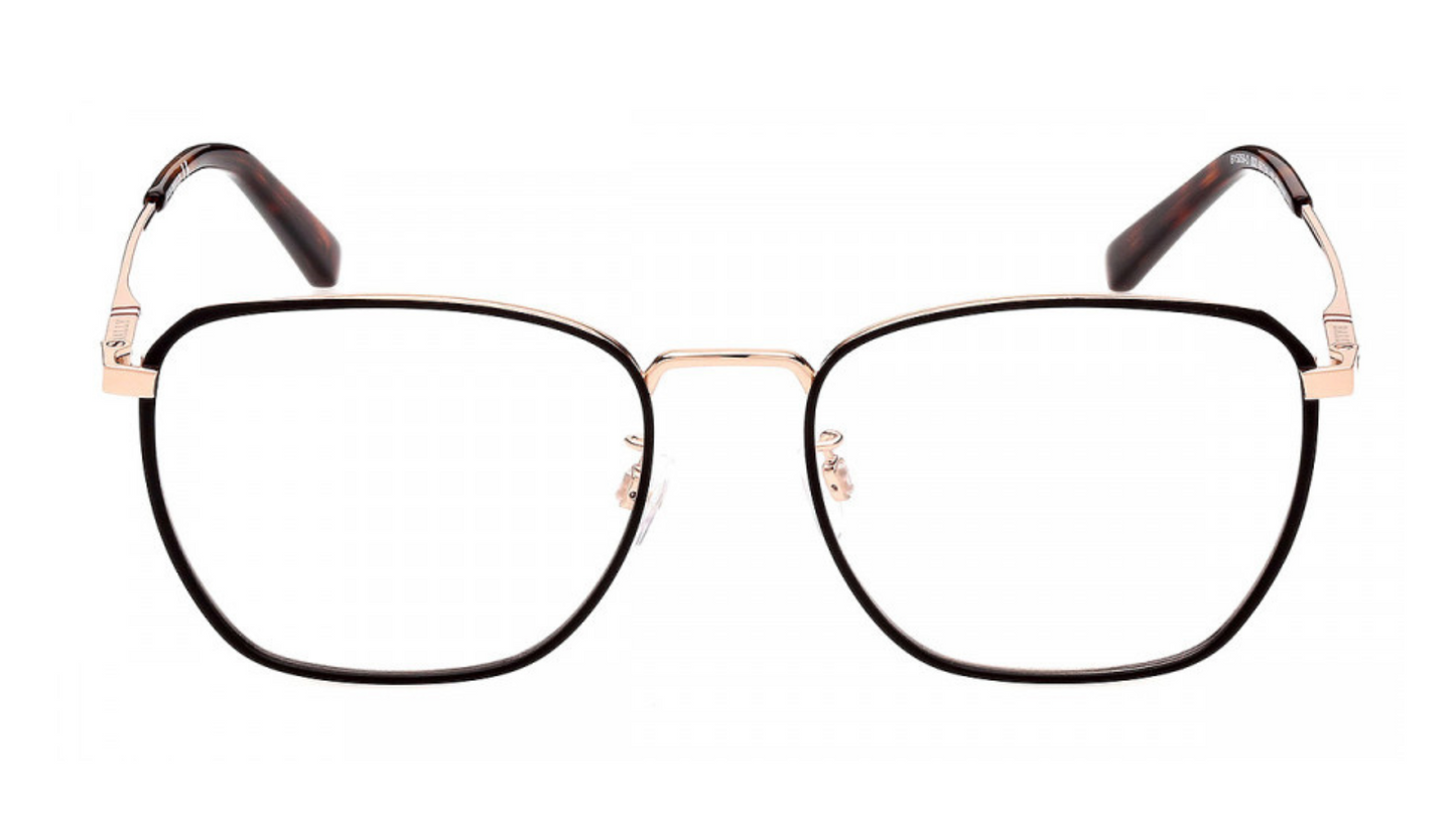 Bally BY5059-D - Shiny Rose Gold/Red Havana