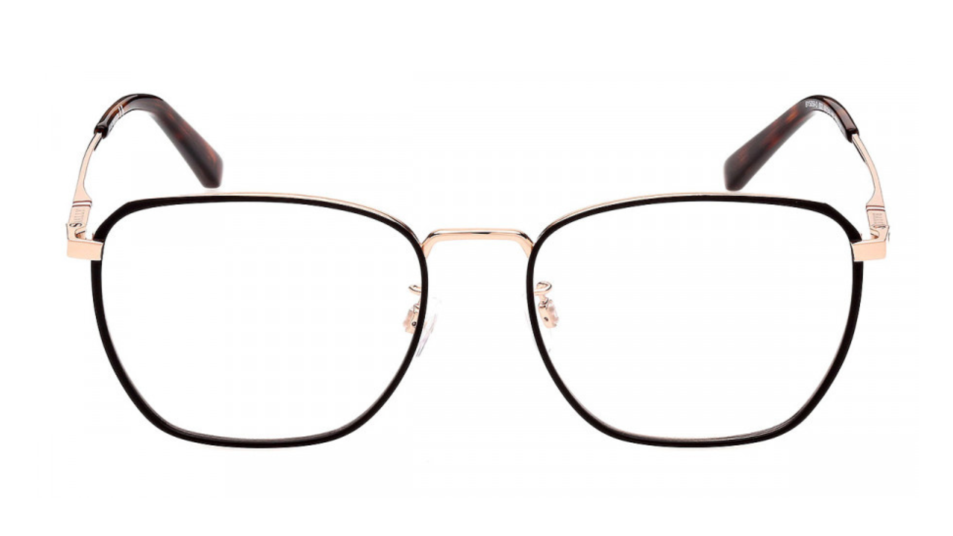 Bally BY5059-D - Shiny Rose Gold/Red Havana