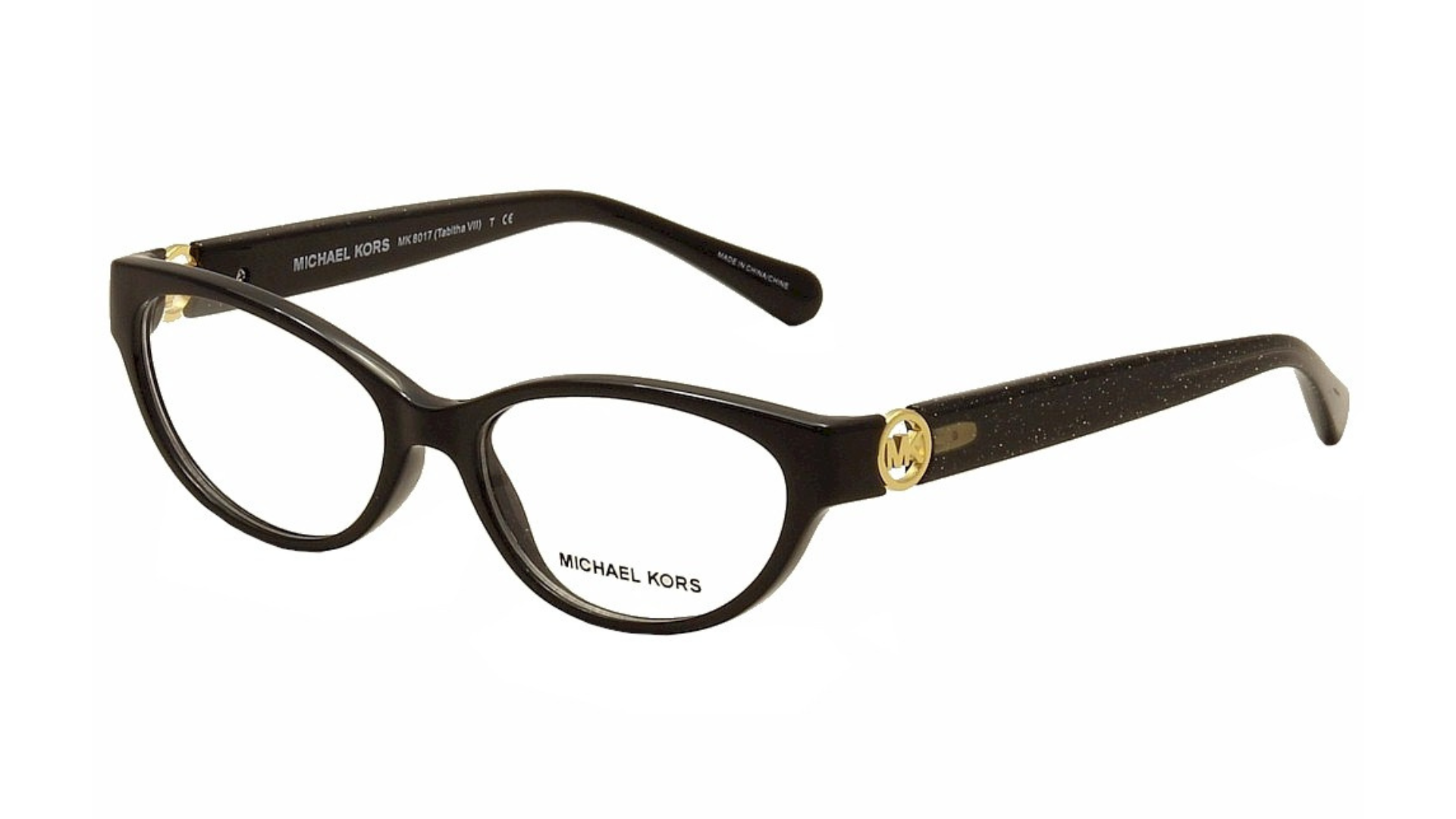 Michael Kors MK 8017 (TABITHA VII) - Dark Brown With Glitter