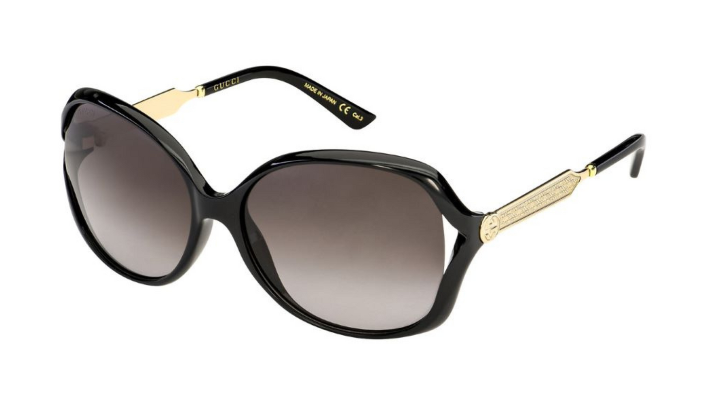 Gucci GG0076S - Black Gold