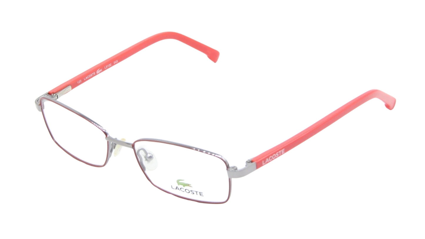 Lacoste L3102 - Silver/Red