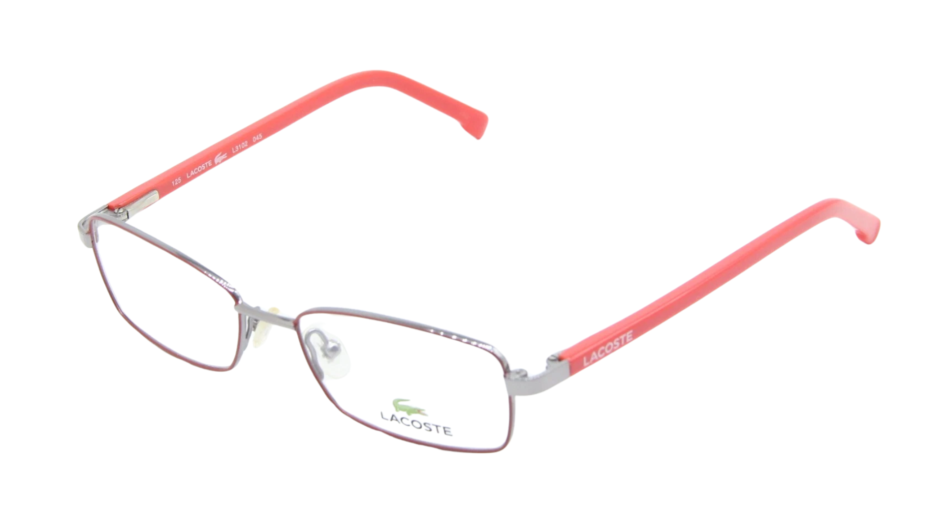 Lacoste L3102 - Silver/Red