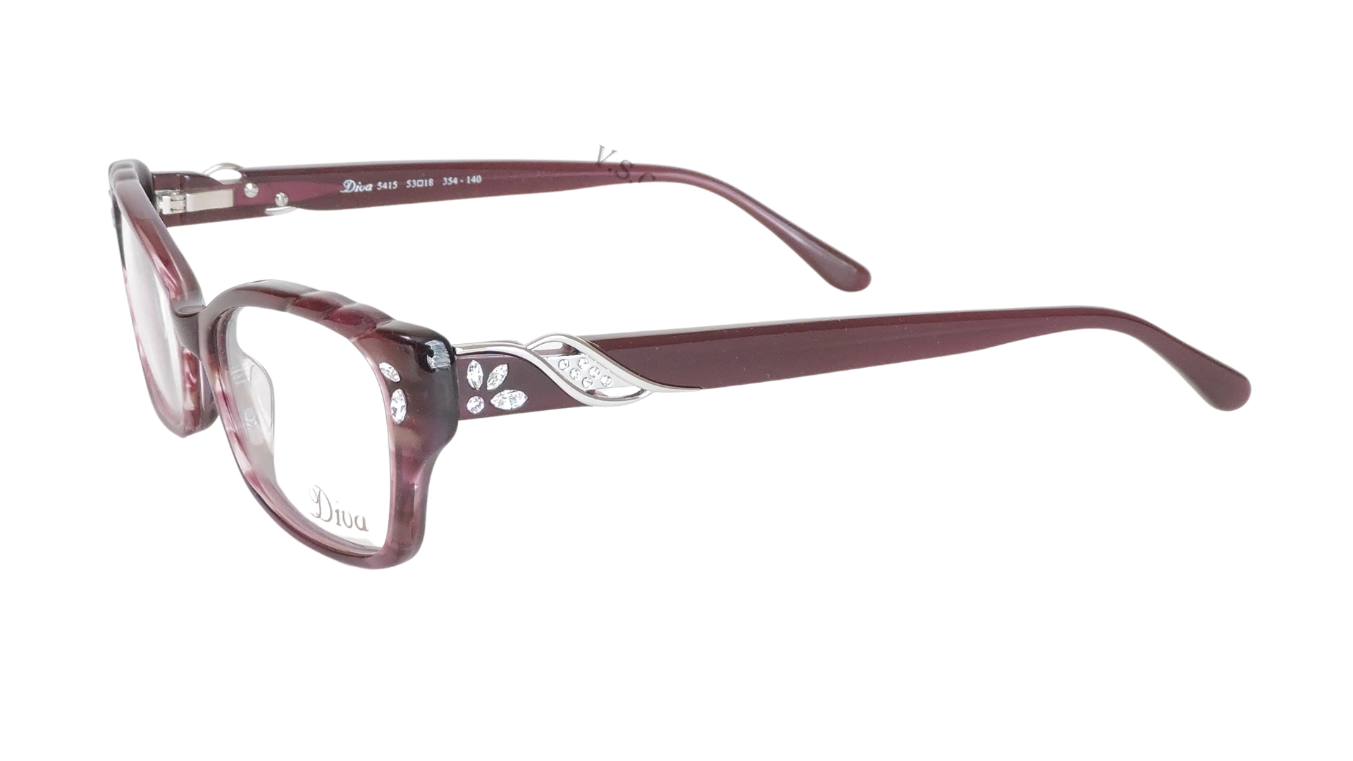 Diva 5415 - Striated Violet-Silver