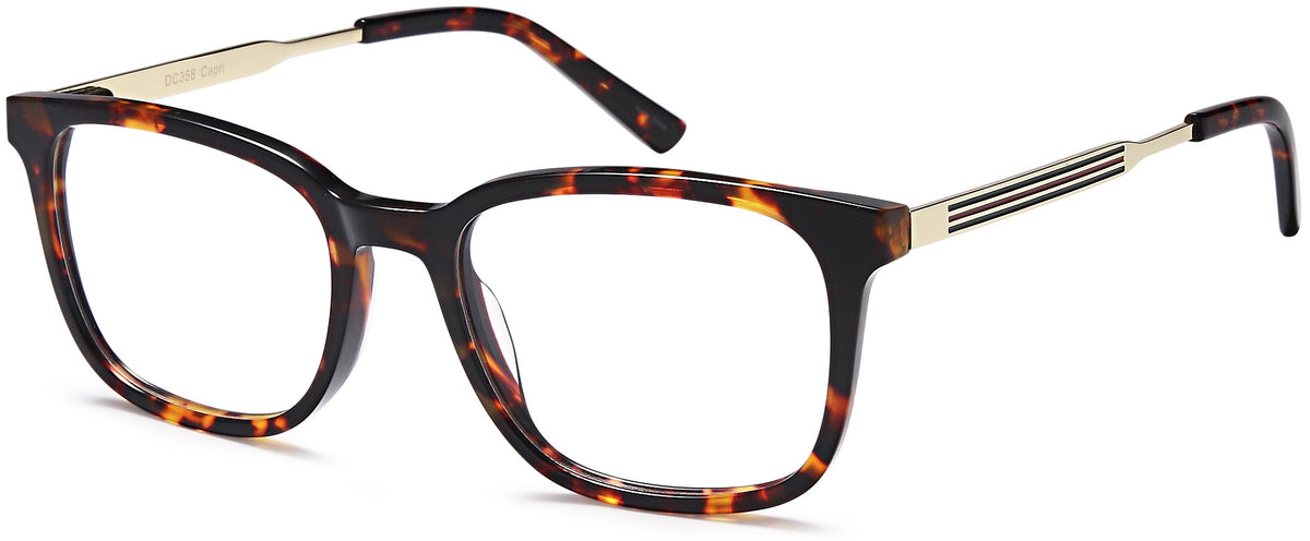 Di Caprio DC358 - TORTOISE GREEN RED