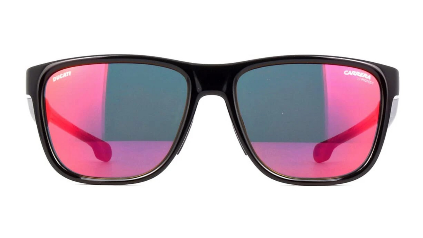 Carrera CARDUC 003/S - Shiny Black With Red