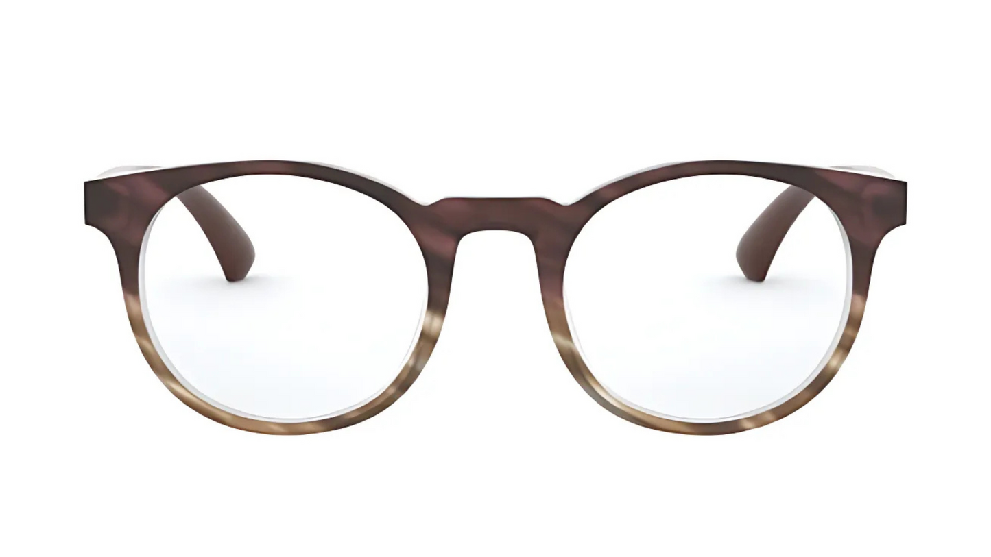 Emporio Armani EA 3156 - Matte Striped Bordeaux