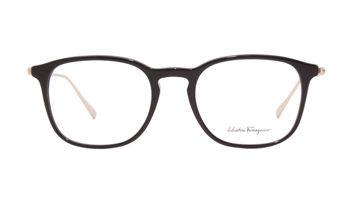 Salvatore Ferragamo SF2846 - Black And Gold Havana