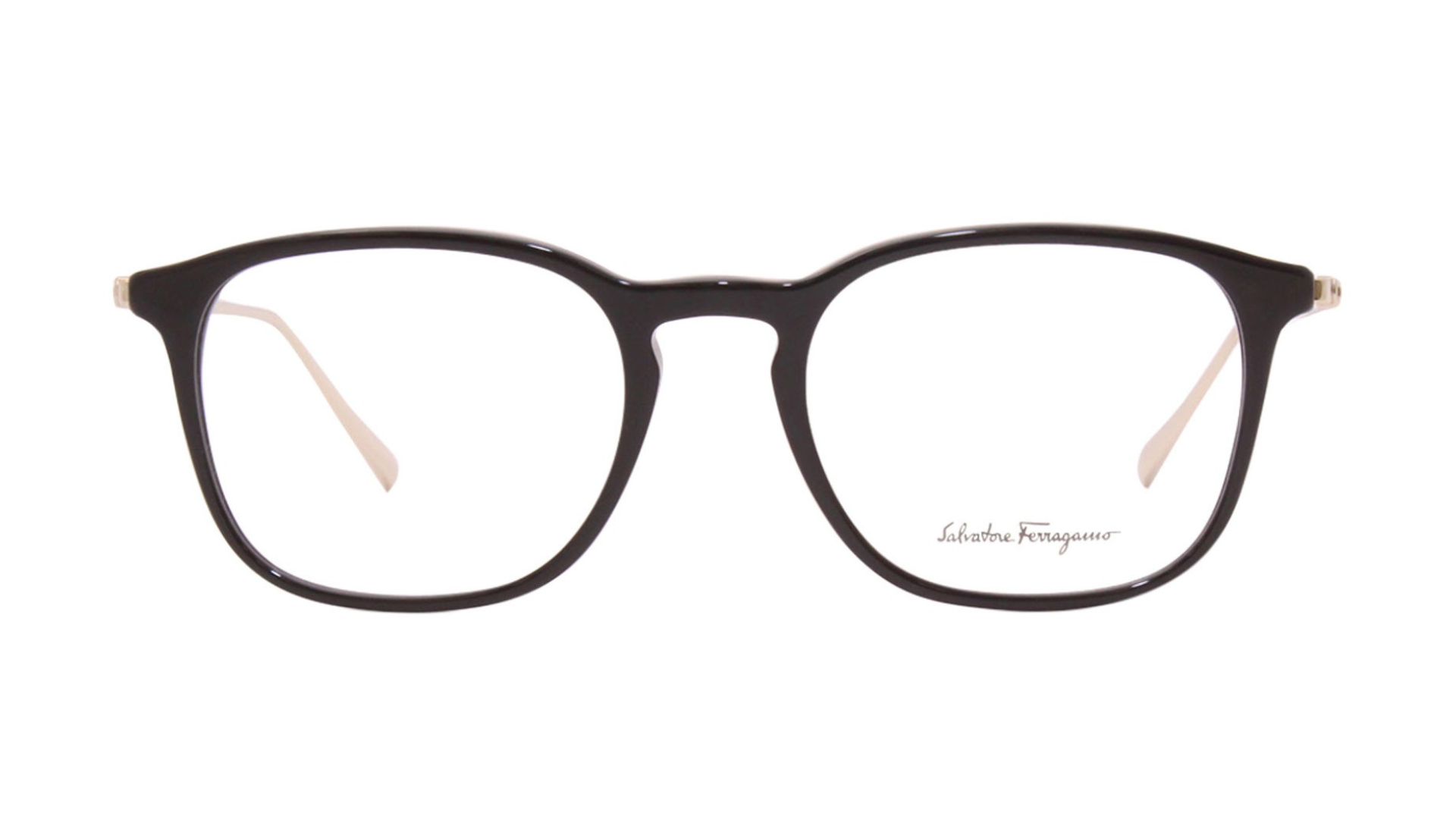 Salvatore Ferragamo SF2846 - Black And Gold Havana