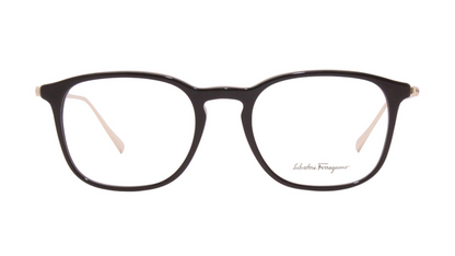 Salvatore Ferragamo SF2846 - Black And Gold Havana