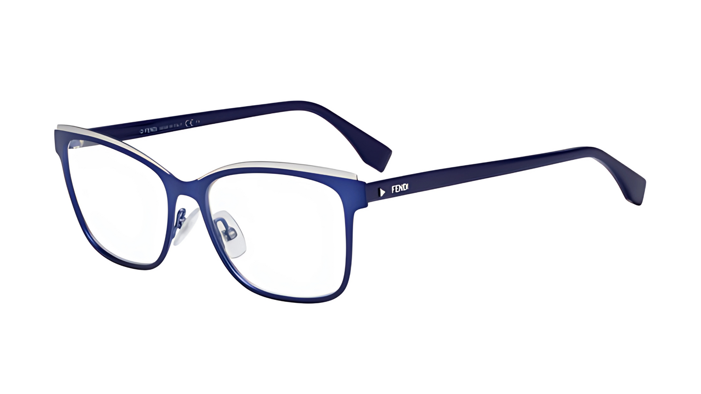 Fendi FF 0277 - Navy Blue Matte / Silver