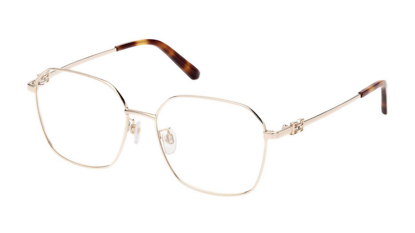 Bally BY5072-H - Shiny Pale Gold/Classic Dark Havana