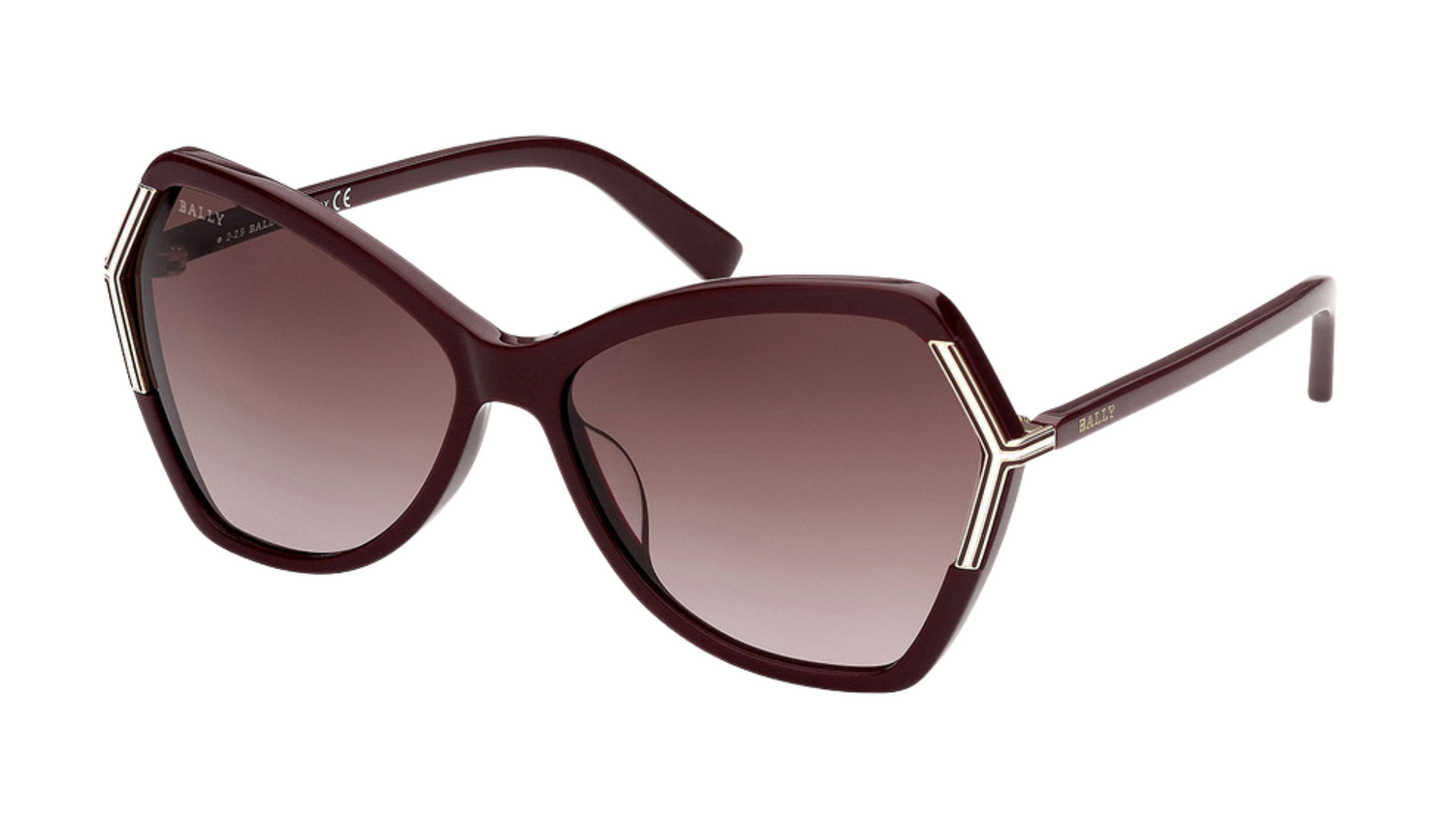 Bally BY0036-H - Shiny Solid Bordeaux