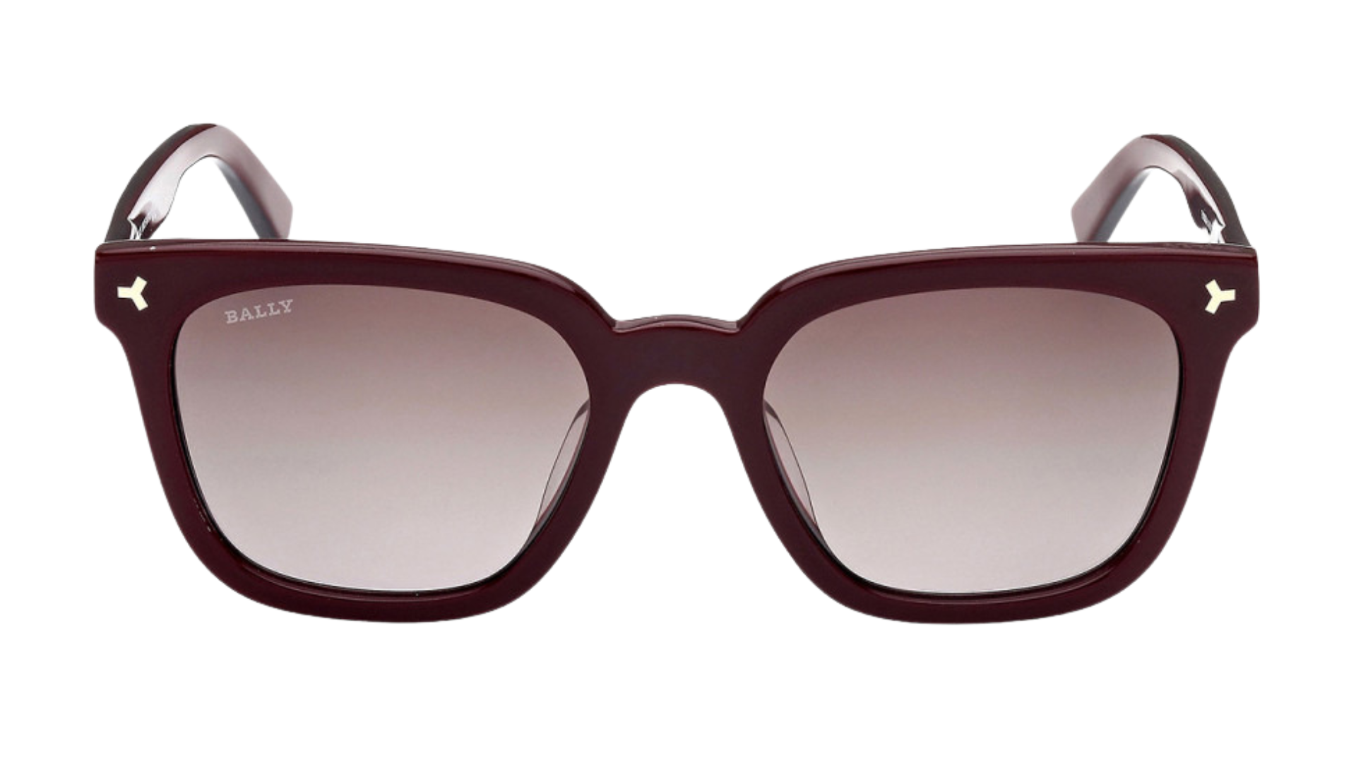 Bally BY0085-H - Shiny Bordeaux And Transparent Gray With Rose Gold