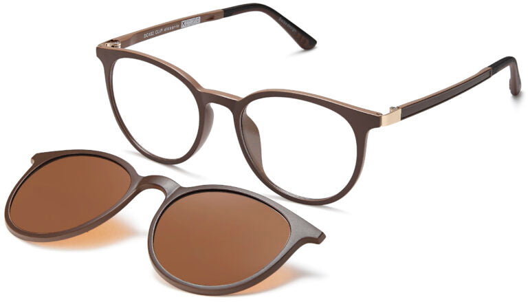 Di Caprio DC402 CLIP - BROWN