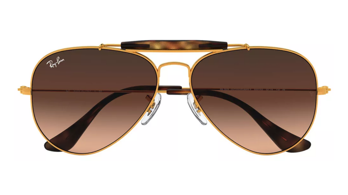 Ray-Ban OUTDOORSMAN II RB3029 - Polished Light Bronze