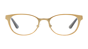 Satin Gold / Blue Mosaic